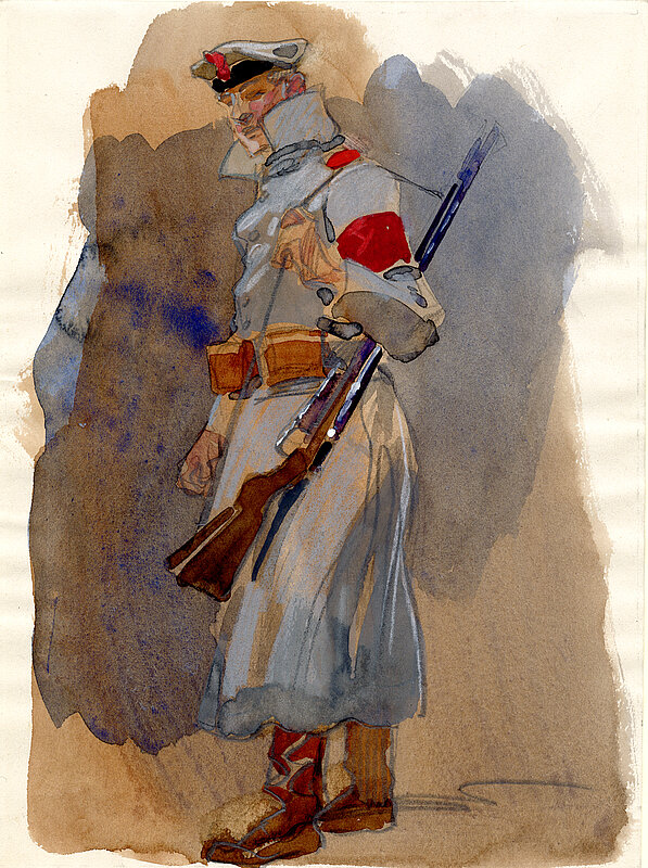 Heinrich Kley, Zeichnung Heinrich Kley, November 1918