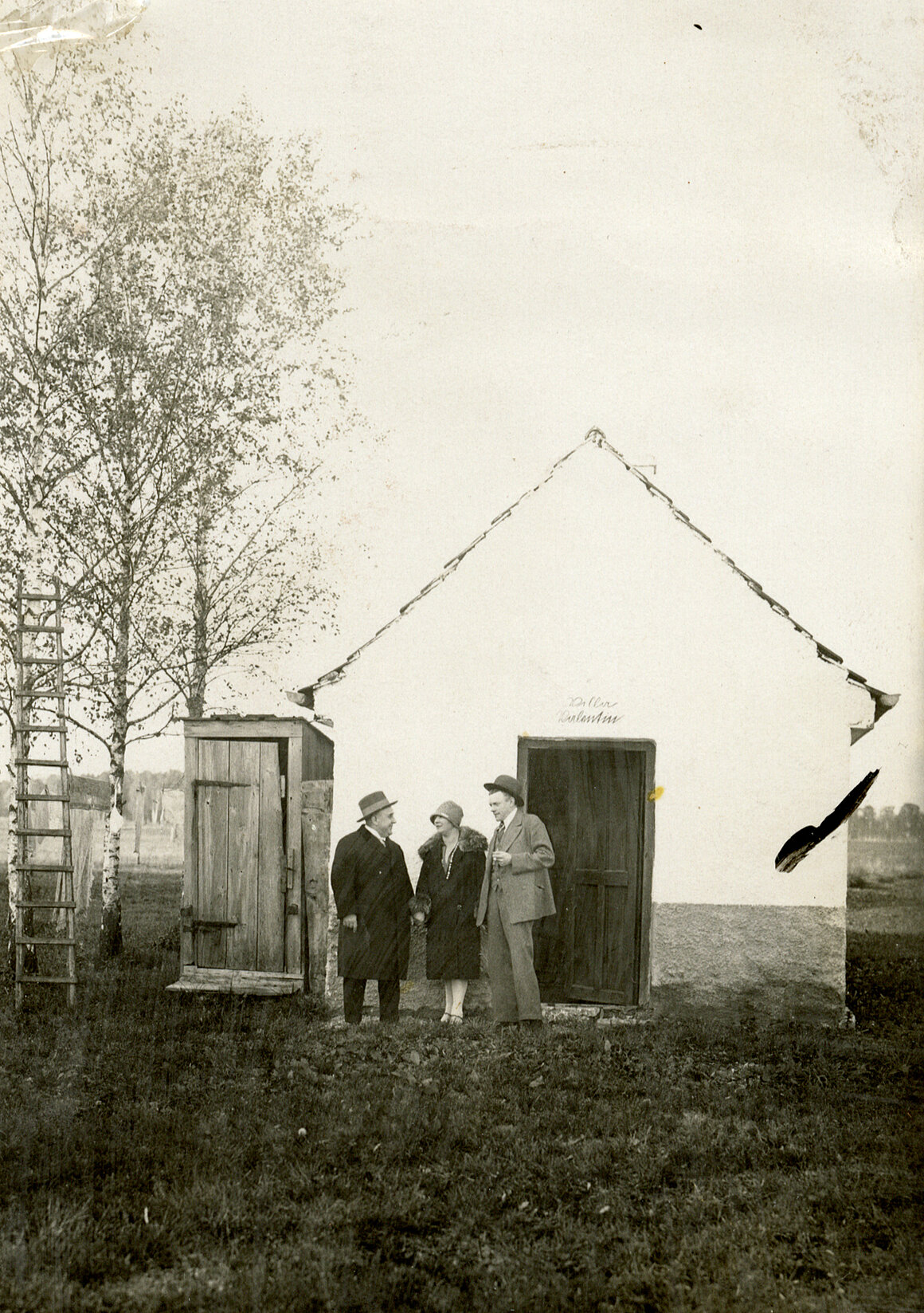 Der überängstliche Hausverkäufer, Karl Valentin, Liesl Karlstadt mit Guido Thielscher, 1929