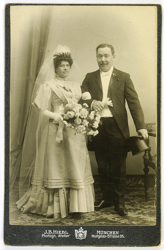 Ludwig und Therese Greiner Hochzeitsfoto