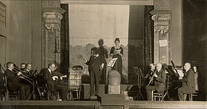 Theater in der Vorstadt in Zürich, August 1922