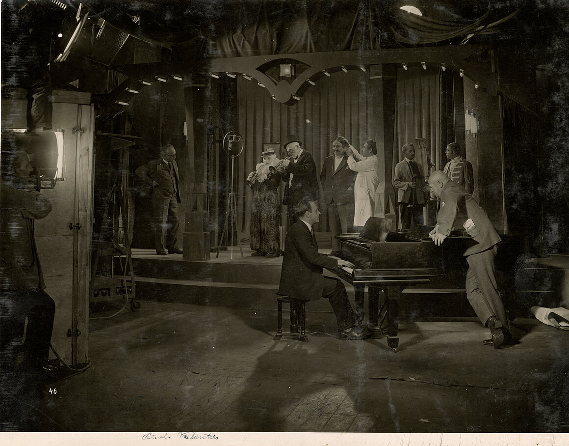 Der verhexte Notenständer, Musicalclowns, 1929