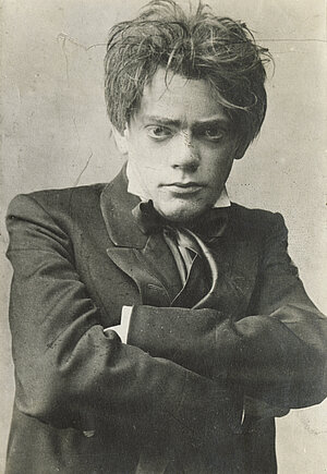 Karl Valentin als genialer Musiker, um 1905
