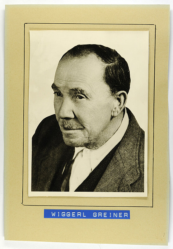 Porträt Ludwig Greiner, um 1950