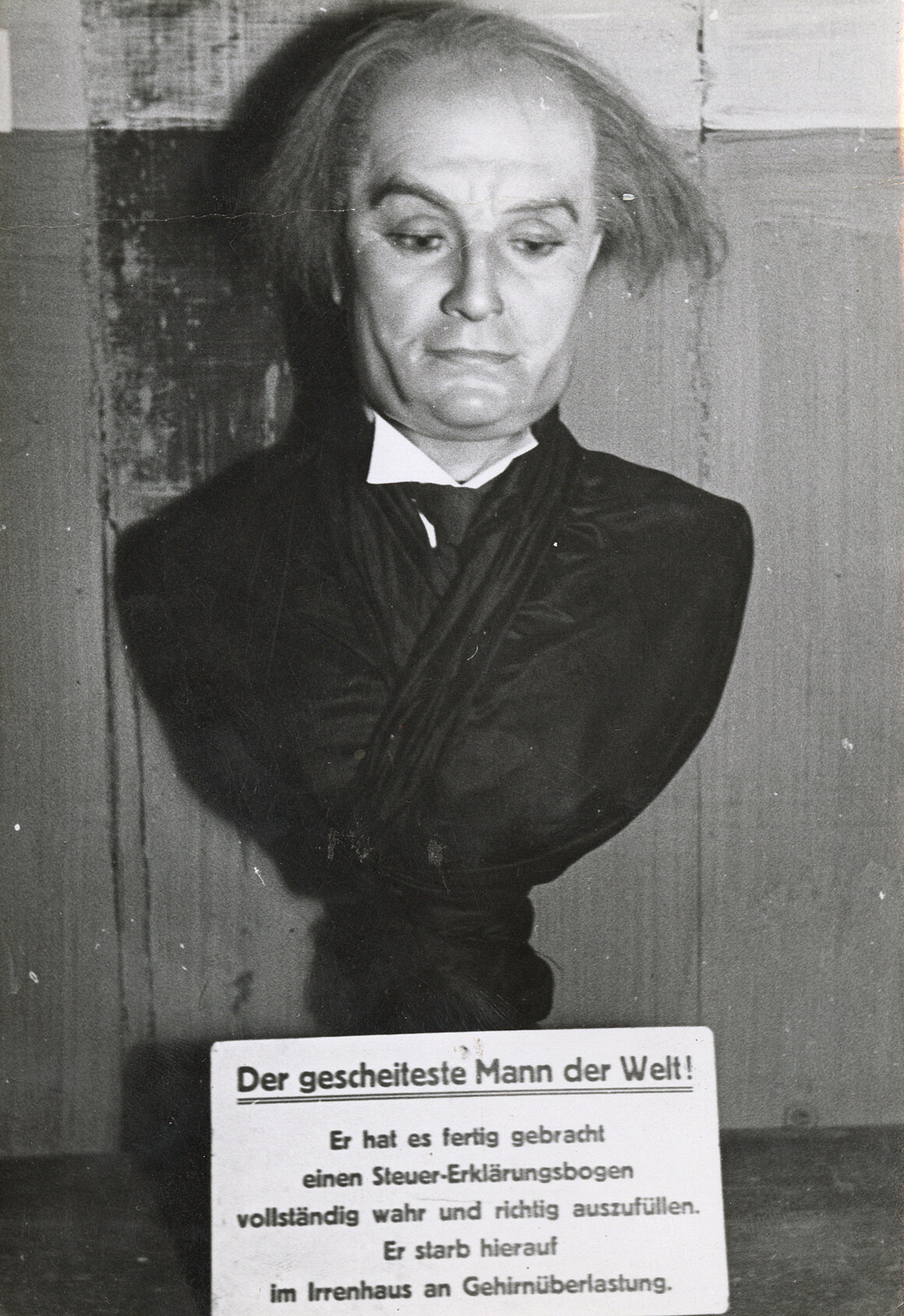 Hugo Friedrich Engel, Karl Valentin, Karl Valentin, Der gescheiteste Mann der Welt, Panoptikum, 1939