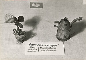 Hugo Friedrich Engel, Karl Valentin, Karl Valentin, Geruchstäuschung, Panoptikum, Foto vermutlich 1939