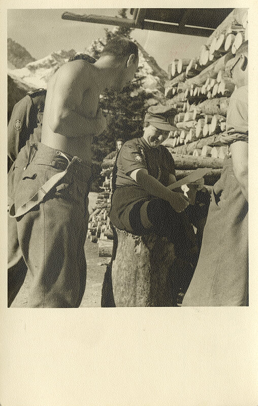 Liesl Karlstadt auf der Ehrwalder Alm, 1941 bis 1943