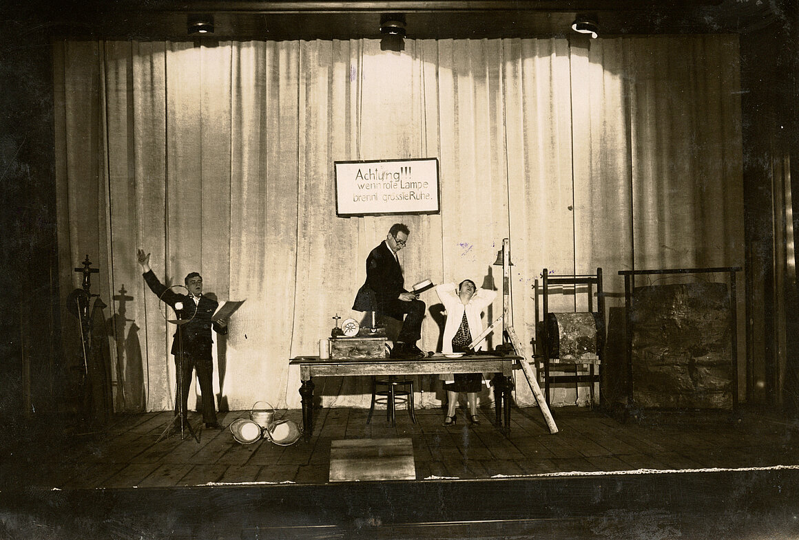 Im Senderaum, Kolosseum, 1929