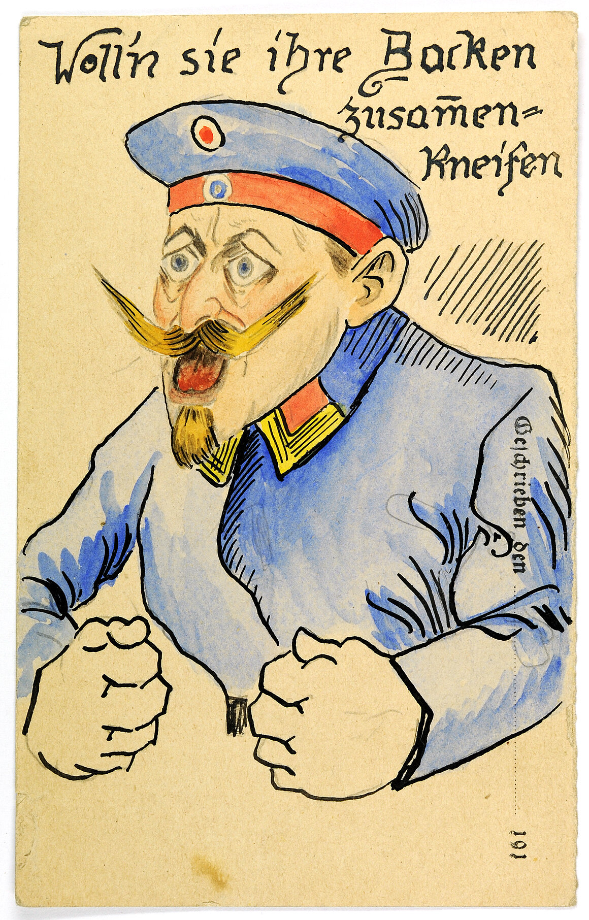 Ludwig Greiner, Offizierbild, 1. Weltkrieg, 1914