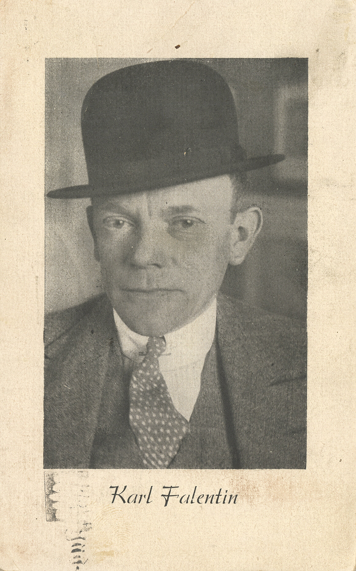 Karl Valentin, Porträt, um 1935